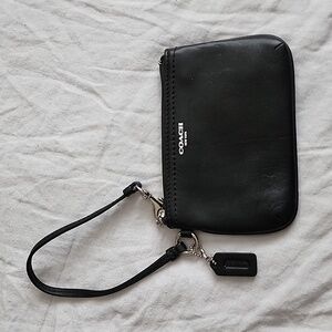 Coach Small Leather Wristlet